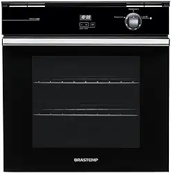 Forno de Embutir a Gás Brastemp 78 Litros Preto com Grill e Timer Touch - BOA84AE 220V