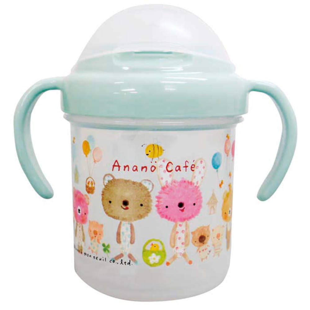 Amazon | モンスイユ アナノカフェ AC. ストローマグ ブルー 55162