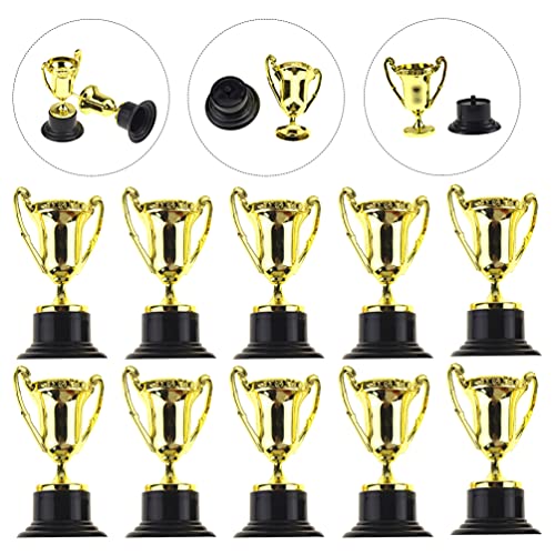 WINOMO 20Pcs Mini Trophy Award Trofee Gold Cup Trofeeën Winnaars Cup Award Voor Voetbal Honkbal Carnaval Prijs Party Gunsten - Image 7