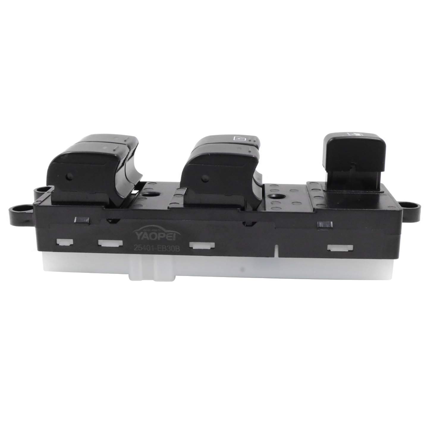 YAOPEI Bouton Leve Vitres pour Nissan Qashqai J10 Navara d40 Pathfinder R51 | Électrique Interrupteur Lève Vitre 13+ 3 Broches Avant Gauche Côté Conducteur 25401-BB65B 25401-EB30B