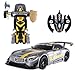COSTWAY 2.4G 1:14 R / C Trasformatori Robot in Auto GT3 Robot Transformer in Auto con Telecomando 1: 14RS (Grigio)