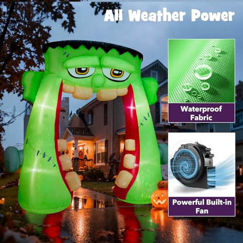 Aufblasbarer Frankenstein-Torbogen, 3 m – Produktansicht 5