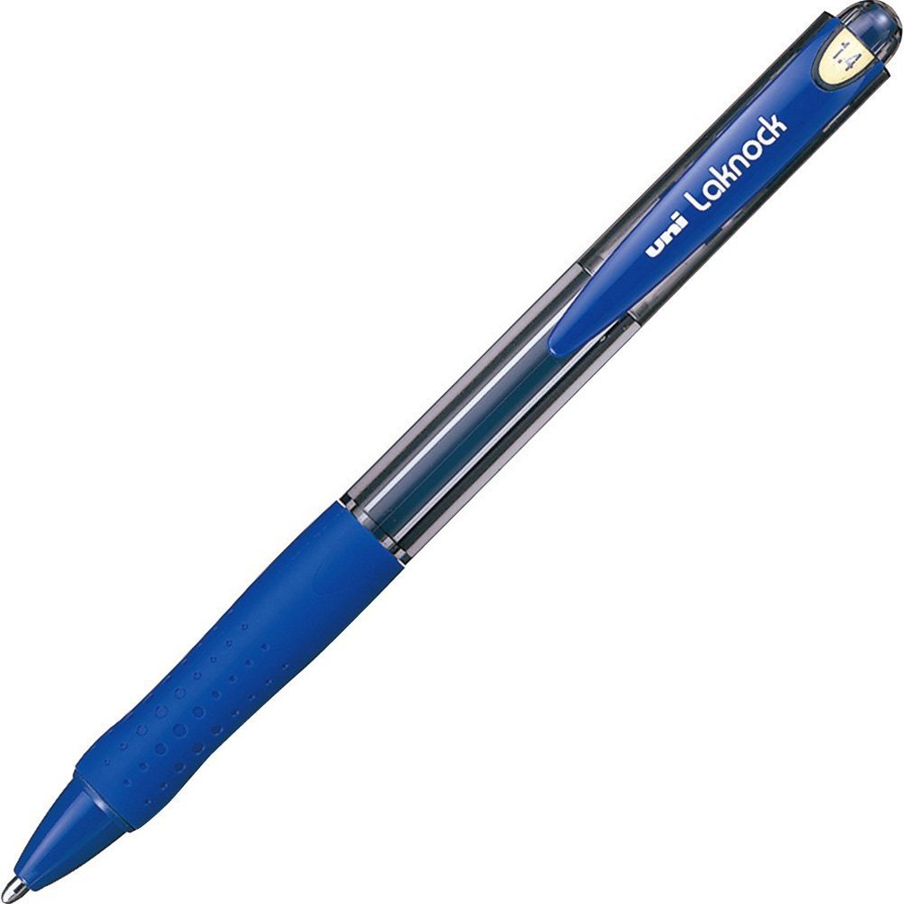 Amazon | 三菱鉛筆 ボールペン ベリー楽ノック 1.4mm 青 SN10014.33 10
