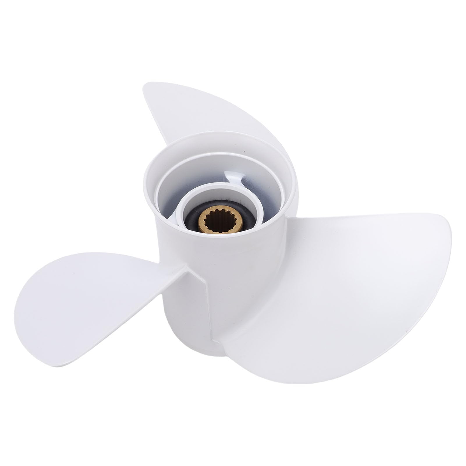 Fuoribordo in Alluminio 13 1/2x15-K, Motorropeller a 3 Pale 50-130 Motori, 15 Denti, Rotazione Destra, Modello 6E5 45947 00L, Adatto a Vari Motori Fuoribordo