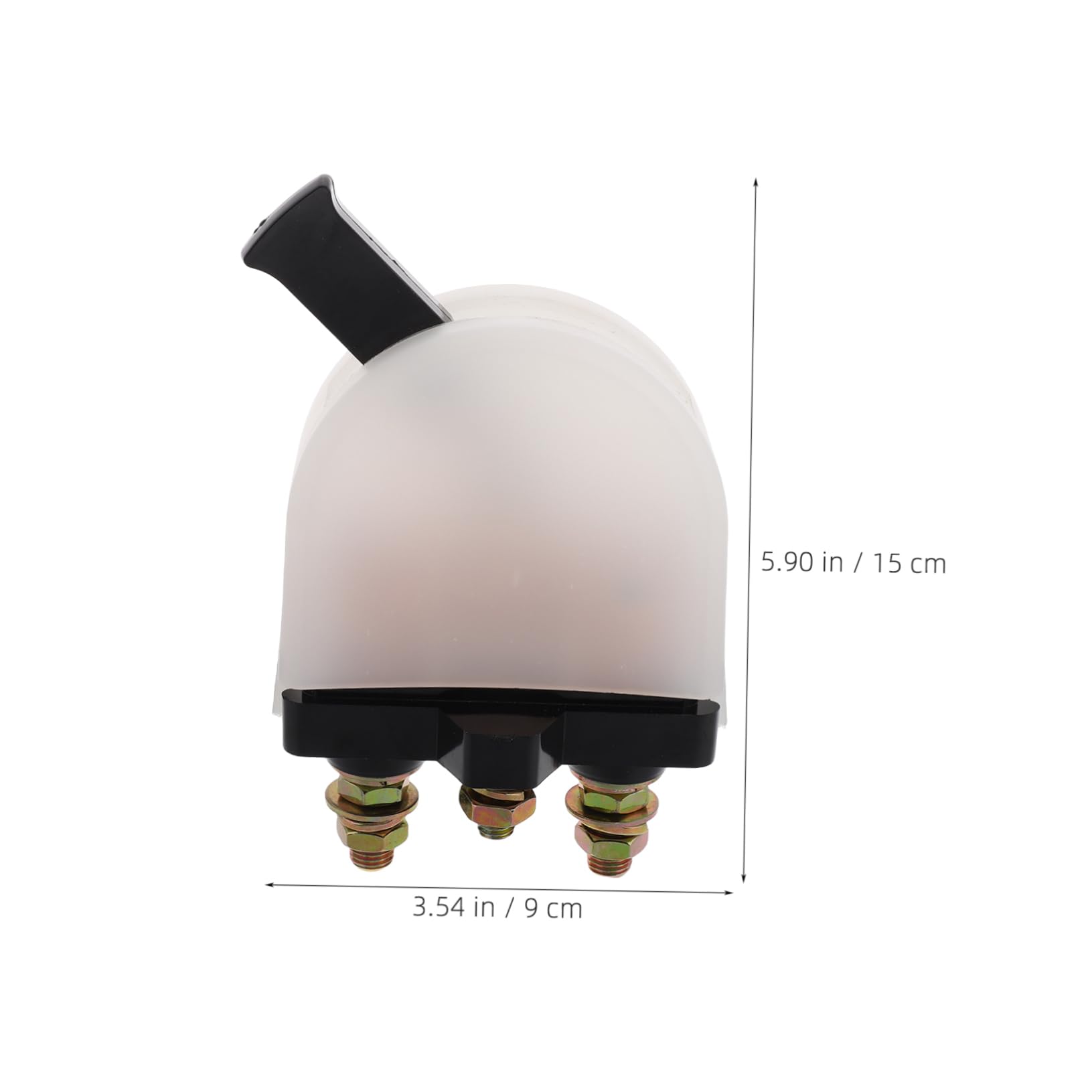 Luxshiny Battery Disconnect Switch for Rv Yacht Marine Battery Cut Off Motor Protector Boat Switch