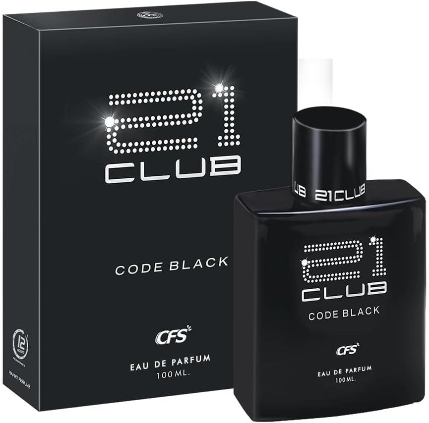 CREATIVE FRAGRANCE SERIES 21 Club Code Black Apparel Perfume Spray (100 Ml)
