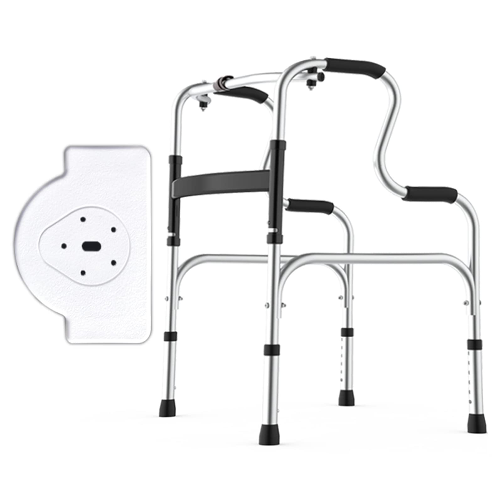 Cadre d'aide à la mobilité pliable et réglable en hauteur Seniors Tor, modèle E