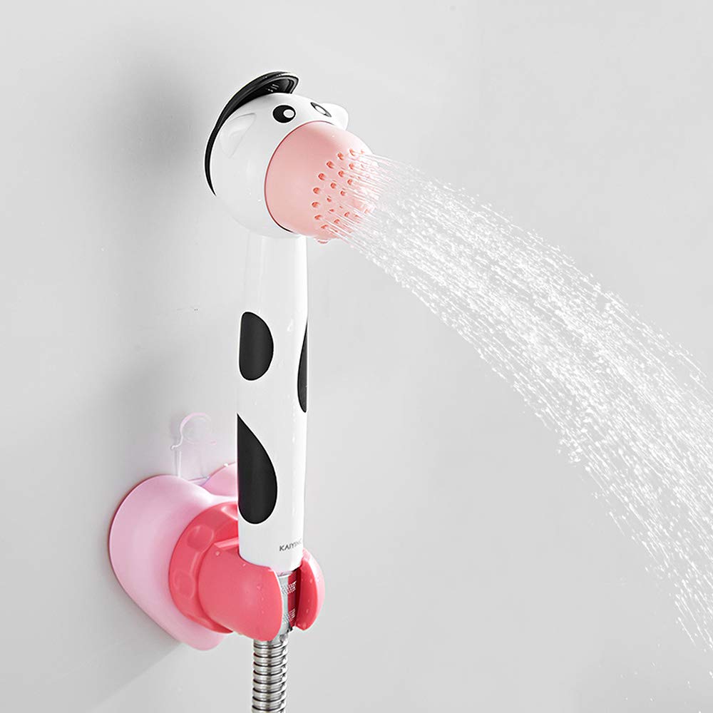 KAIYING Cabezal de ducha de mano para niños, cabezal de ducha con flujo de agua de KAIYING Cabezal de ducha de mano para niños, cabezal de ducha con flujo de agua de