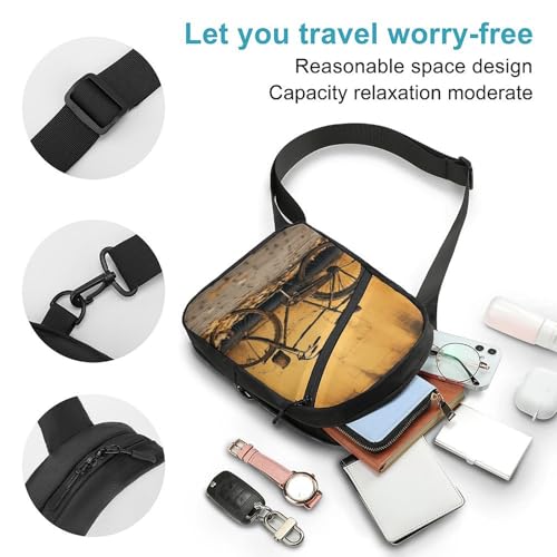 Mochila tipo bandolera para pecho unisex blanca miniatura 4