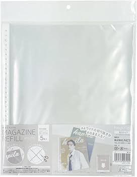 Amazon | コレサポ コレクションリフィール 雑誌用 A4ワイド 30穴 60枚