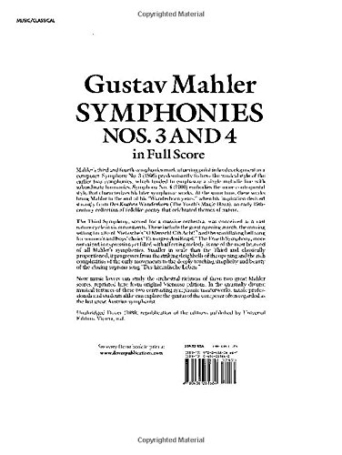 Symphonies Nos. 3 and 4 in Full Score (Dover Orchestral Music Scores) - Image 2