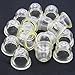 Trolleyshop Replace Homelite Echo Ryobi Zama Poulan Primer Gas Fuel Bulb Pump Bulbs 0057003 0057004 0058001 Echo 12538108660 Hometile A01195A Pack of 20pcs