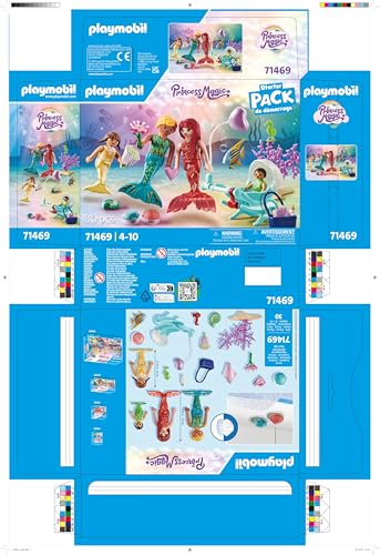 PLAYMOBIL Princess Magic 71469 Ausflug der Meerjungfrauenfamilie ab 4 Jahren