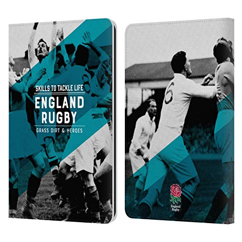Carcasa Inglaterra Rugby para Kindle Paperwhite 1 2 3 funda cuero libro