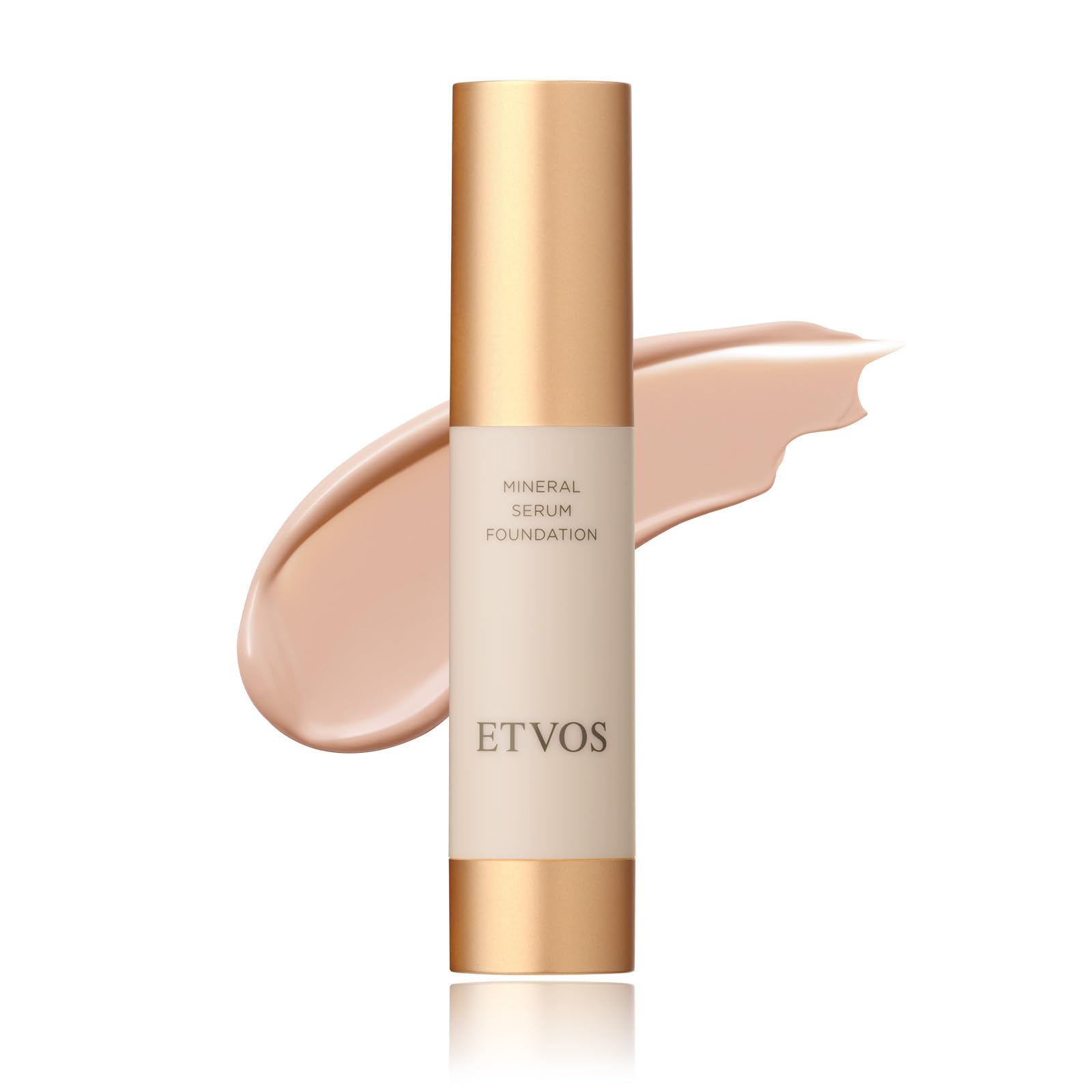 ETVOS Mineral Serum Foundation 0.7 oz (20 g) #Light SPF30 PA+++ (Serum Foundation, Glossy, Dry Fine Lines, Gentle on Sensitive Skin, Soap Off) : Beauty