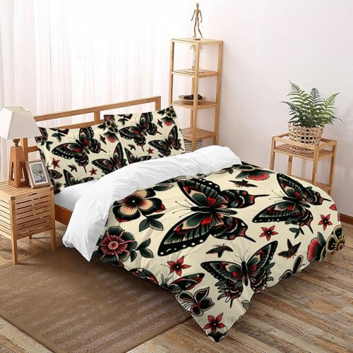 Housse de couette animal printed 3d parure de lit 200x200 microfibre imprimé - 2