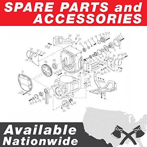 TOMAHAWK 15 HP Engine Driven Portable 2,000 Watt Generator with 210 Amp Stick and TIG Welder with Kit - Image 6