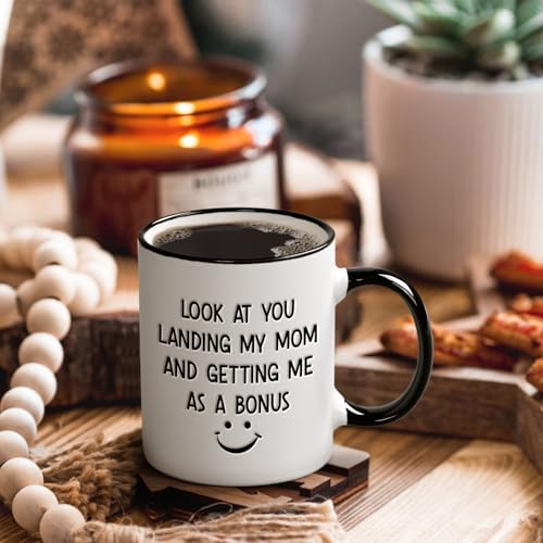 Taza para padrastro Día del Padre porcelana 11 oz miniatura 2