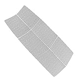 6 Pieces EVA Surfboard Traction Pad Paddle Board Deck Pad Stomp Pad for Boat,Kayak,Skimboard (Color : Gray)
