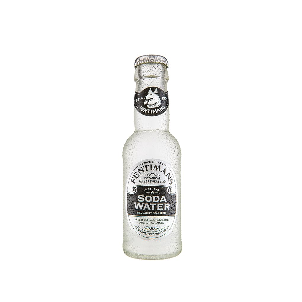 Fentimans Soda Water, 200 ml, 24 Pezzi