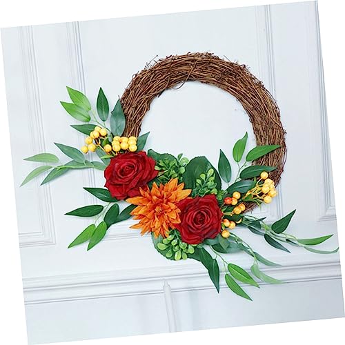 Couronne décorative de Noël sans perte d'aiguilles - 5