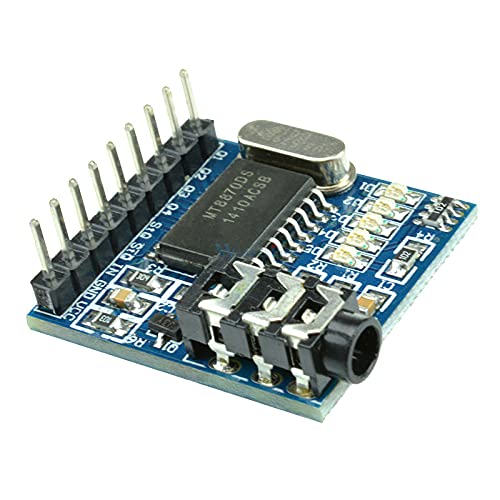 MT8870 DTMF Voice Decoding Module Phone Module Speech Decoding Voice Board Module LED Indicators with Pins