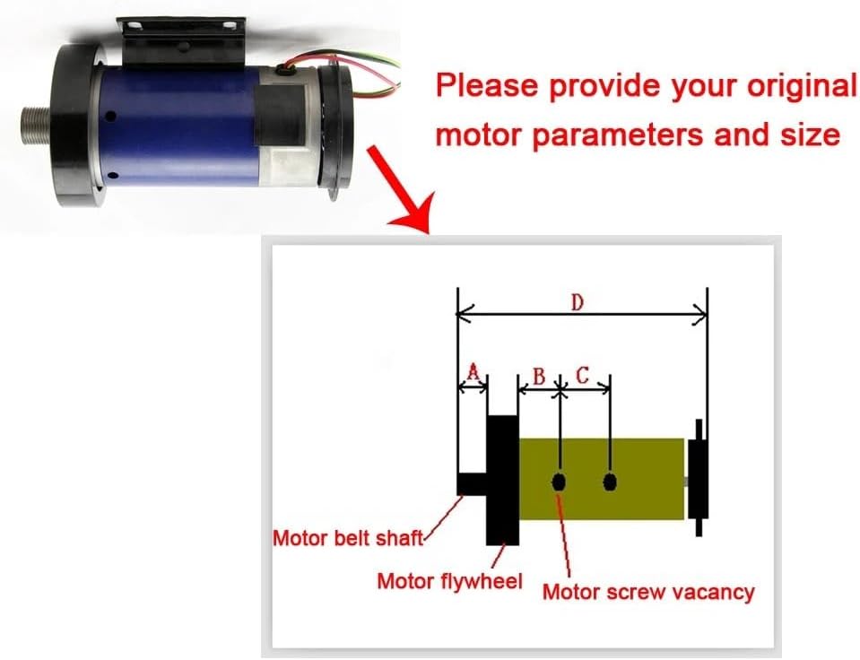 NURII Universal Permanent Magnet DC Motor, High Power Treadmill Motor, 1.0 1.5 2.0 2.5 3.0 4.0 5.0HP(5.0HP)