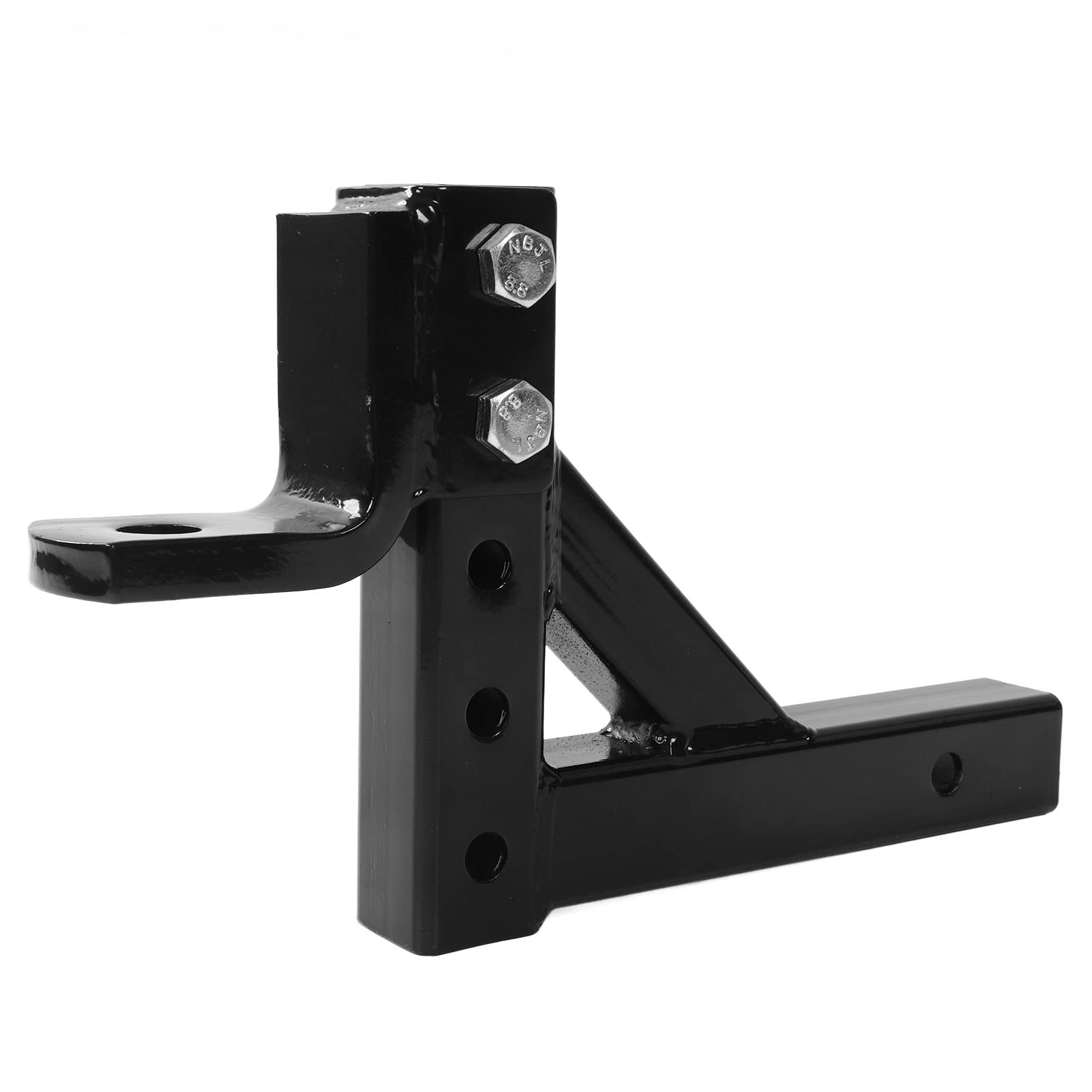 Dioche Support de Boule d'attelage, Support de Boule D'attelage de 25,4 Cm, capacité de 5 000 LB, Réglable pour Remorque de Camping-Car de 5,1 Cm