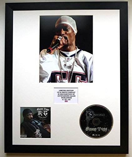 Snoop Dog/Darstellung mit Foto und CD | Limited Edition des Albums Rhythm and Gangsta