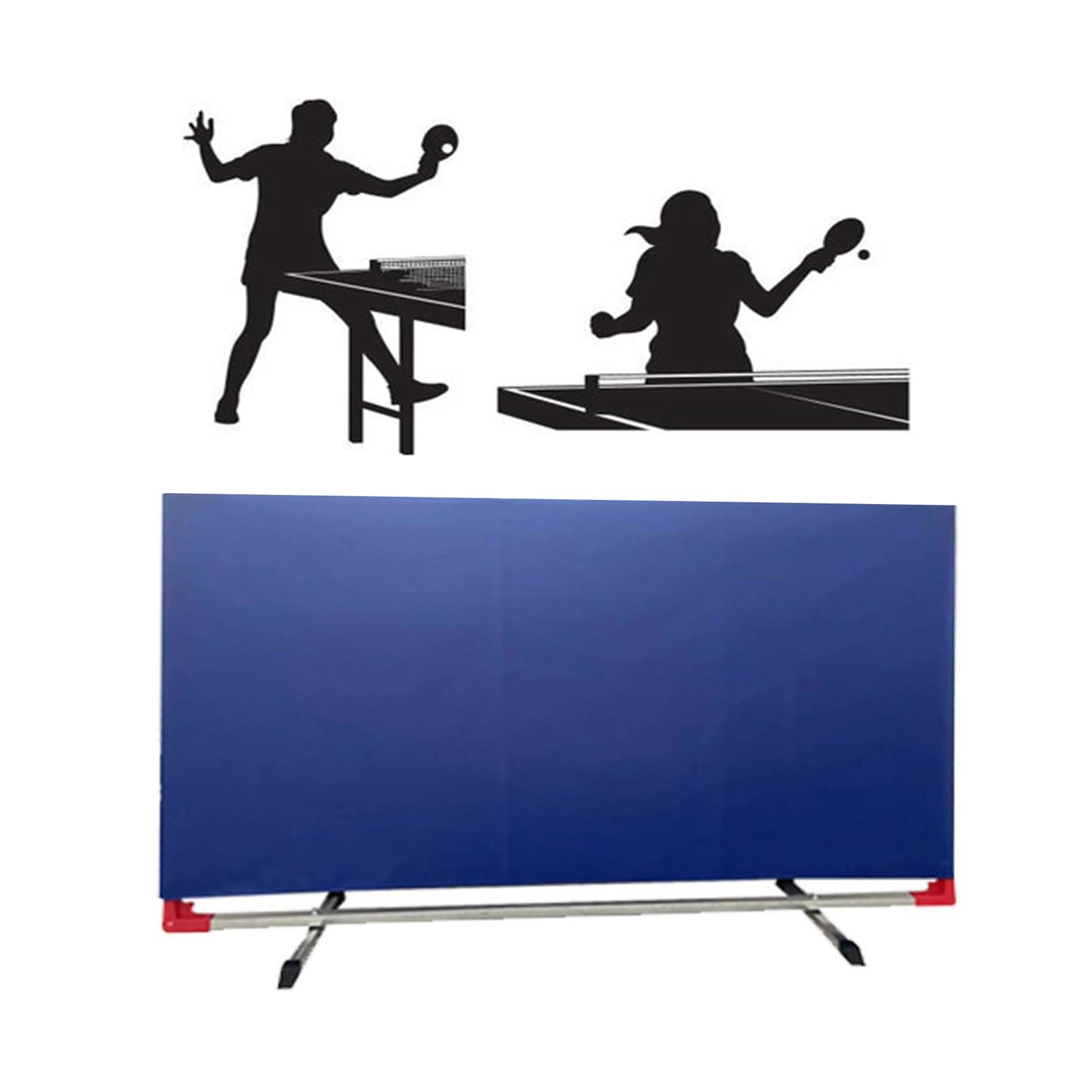 Rete divisoria per ping pong, separatore per campo da ping pong, per pratica, per allenamento autonomo per aree bloccate