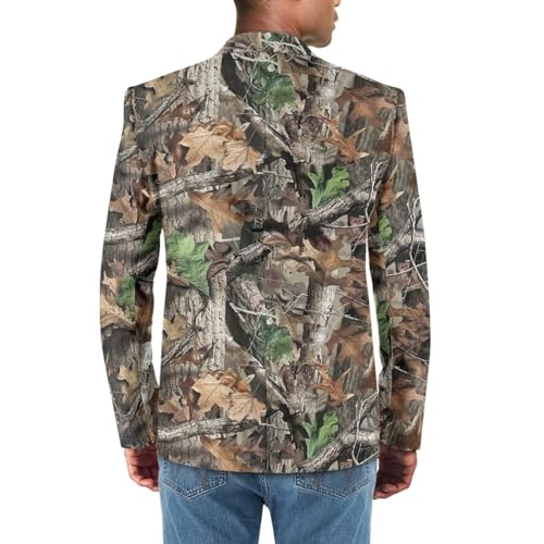 TOADDITDO Men's Casual Sport Coat Lightweight Wedding Blazer One Button Business Suit Jackets for Dinner,Prom,Party2