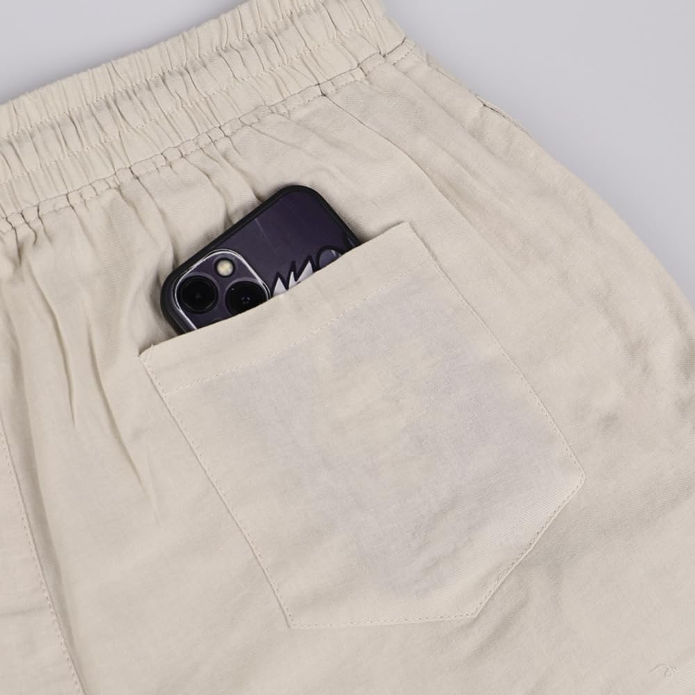 Uomo O Donna Casuale 100% Cotone Pantaloni per Lo Yoga Pantaloni Spiaggia Indossare