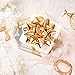 RUSPEPA Shiny Rose Gold Gift Bow, Perfect for Birthday, Christmas, Holiday, Party, Wedding, Baby Shower - 8