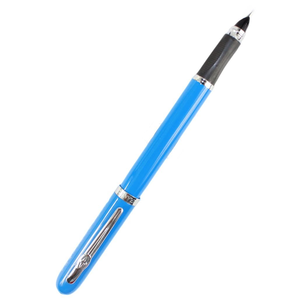 Amazon | デューク963細かいペン先の万年筆 - ブルー | 万年筆