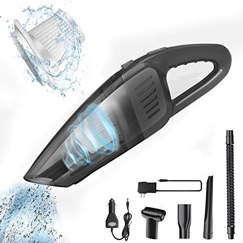 Portable Cordless Handheld Car Vacuum Cleaner, Benefast 5000PA Strong Suction, 120W High Power