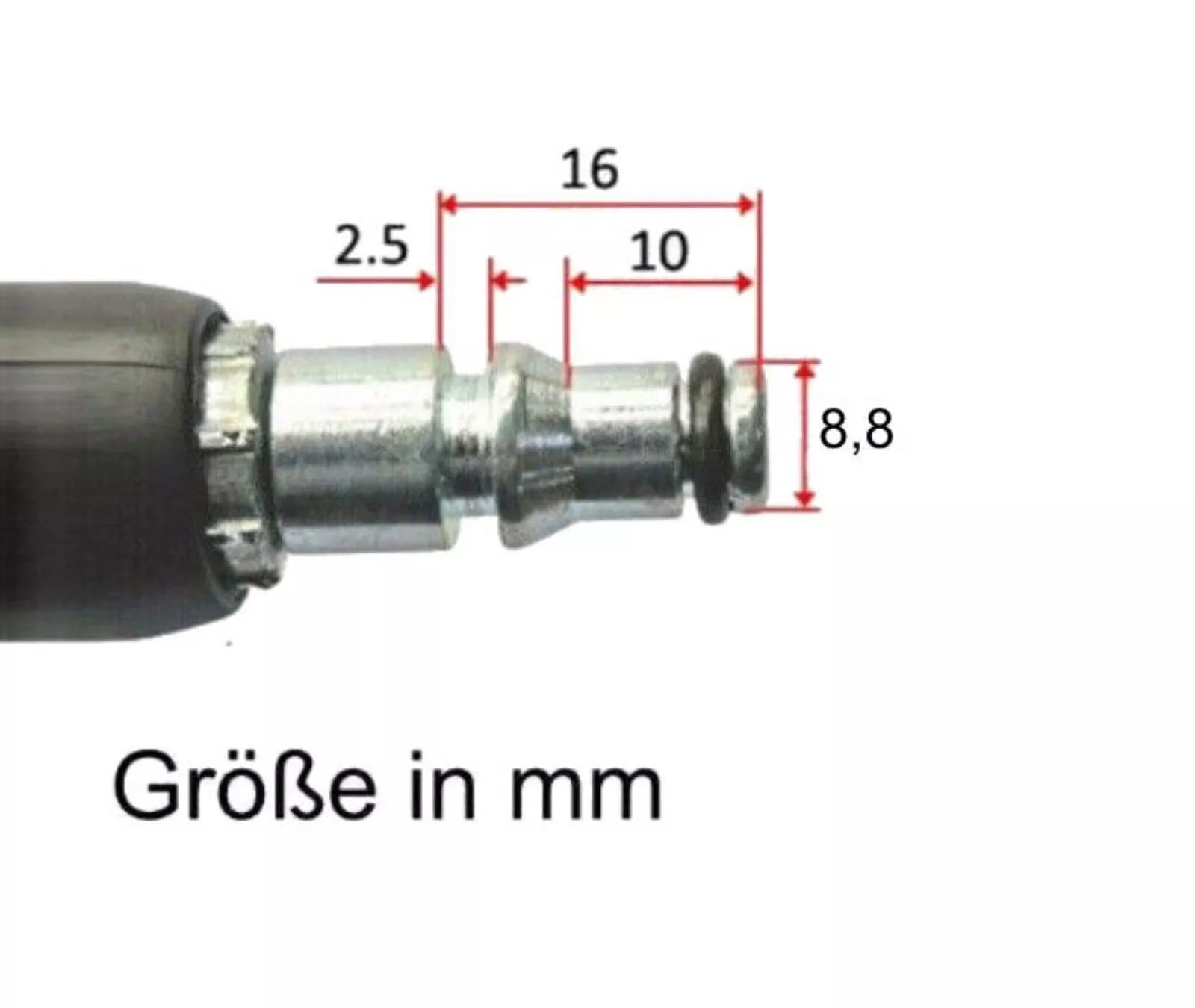 M&M Smartek tubo alta pressione 40 m M22 IG, 160 bar, per Black & Decker | Tubo rinforzato alta pressione con protezione antipiega; controllare raccordi, pressione, temperatura e apparecchio.