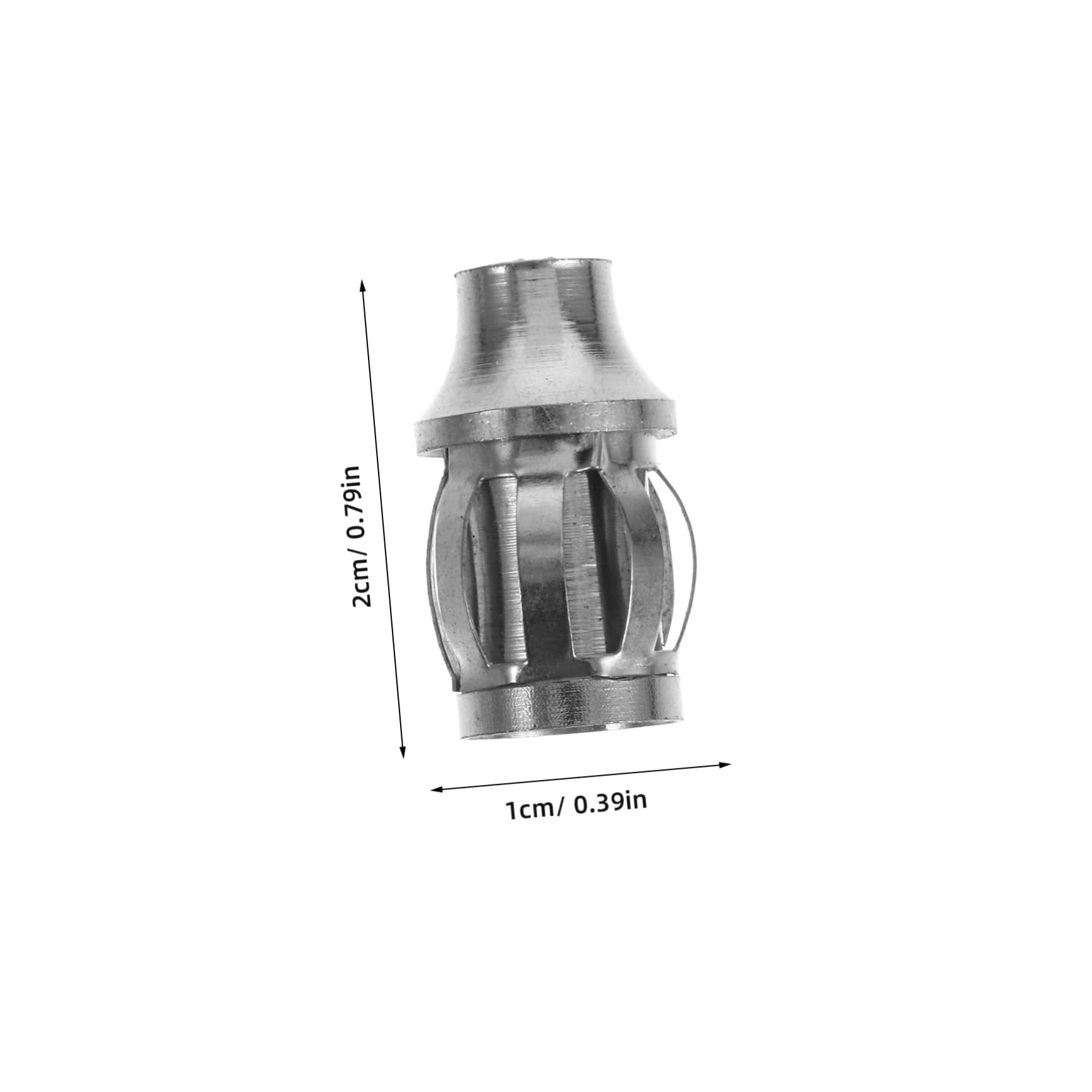 Balacoo 10pcs Bulb Socket Clip Copper Iron Metal Bulb Holder Lamp Head G4 Socket Fixing Tool