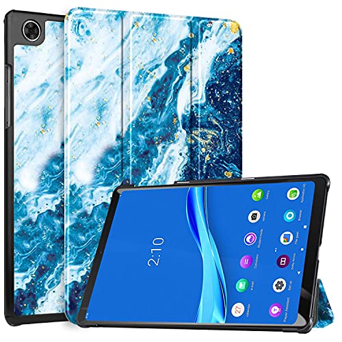 Image of Robustrion Smart Trifold Hard Back Flip Stand Case for Lenovo Tab M10 FHD Plus TB-X606V / TB-X606F / TB-X606X 10.3 inch - Sandy Wave