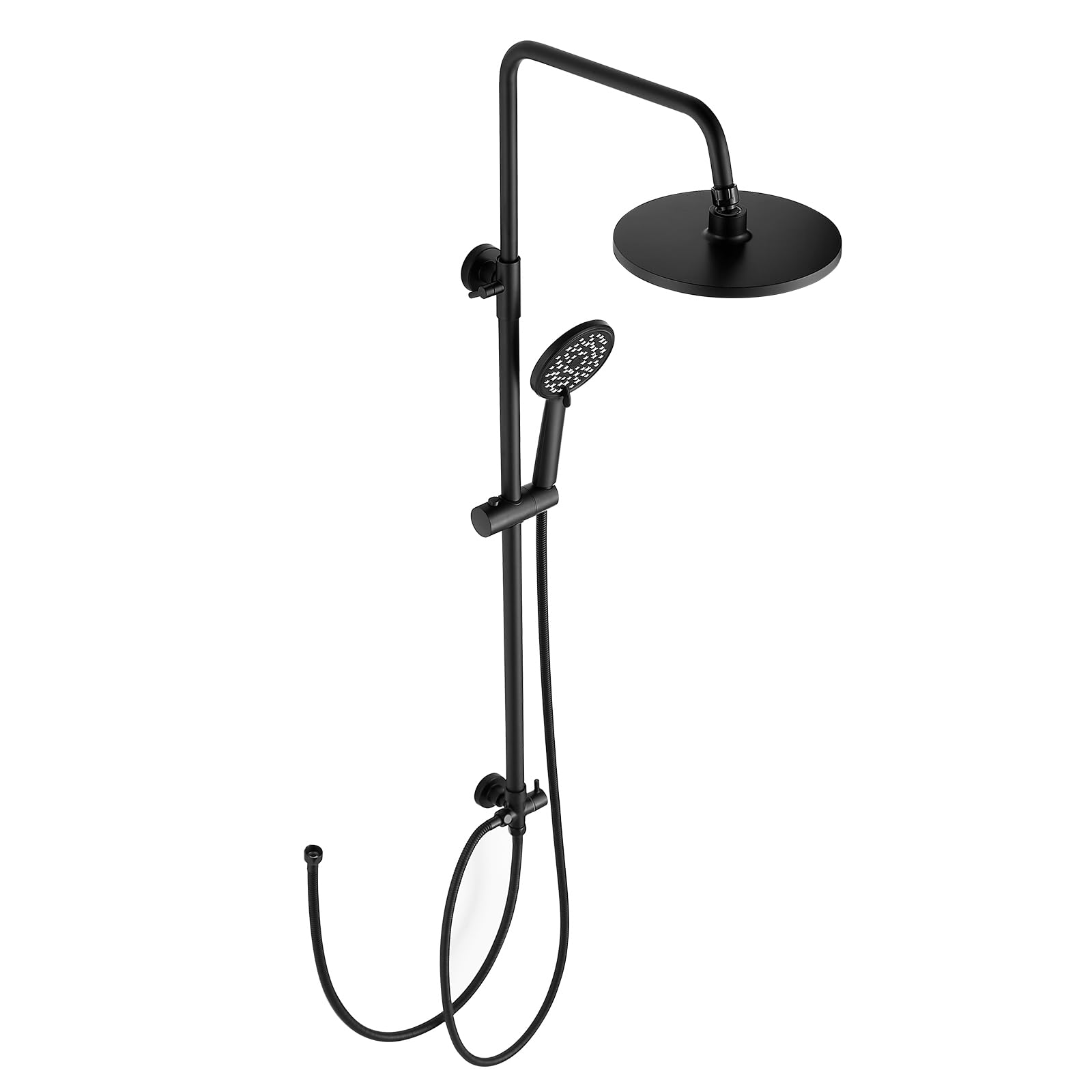 Duschsystem ohne Armatur, Bevankly Chrom Regendusche ohne Ar