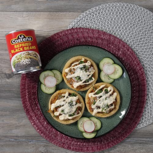 La Costeña Refried Black Beans, 20.5 Ounce Can (Pack Of 12) #TOP2