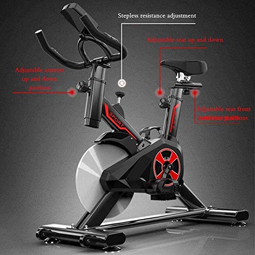 Image of Bike Exercise Bike Stationary Exercise Bike Indoor Cycling Bike Fitness Stationary All-Inclusive Flywheel Bicycle with Resistance for Gym Home Cardio Workout Machine Training
