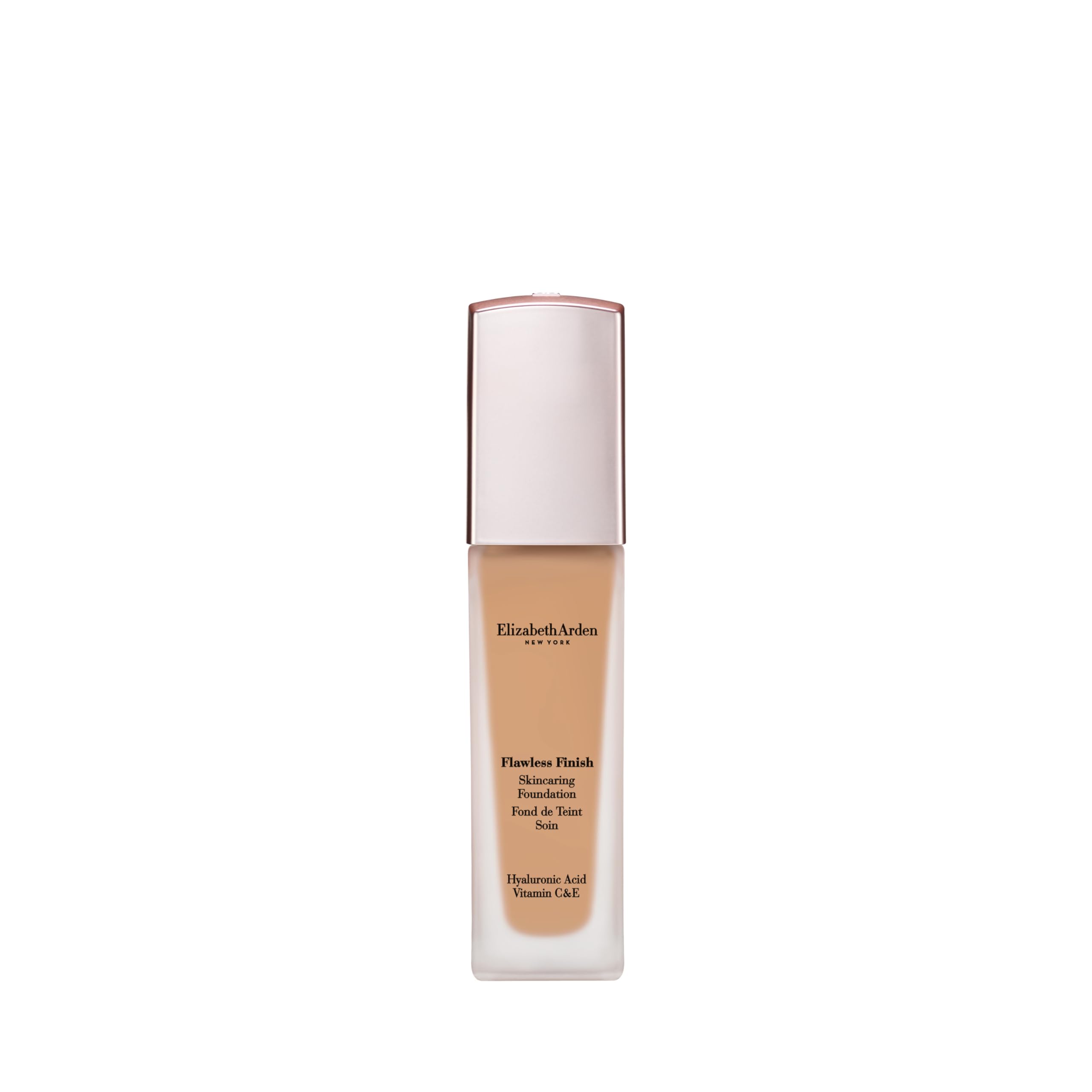 Elizabeth Arden - Fondotinta Flawless Finish con Acido Ialuronico, Vitamina C e E, Trucco Liquido a Lunga Durata Senza Profumo, 300N, per Pelle Media con Sottotoni Neutri, 30ml