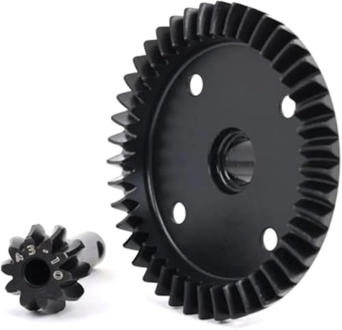 Traxxas 9579R - Engranaje de anillo diferencial 43T y piñón 10T