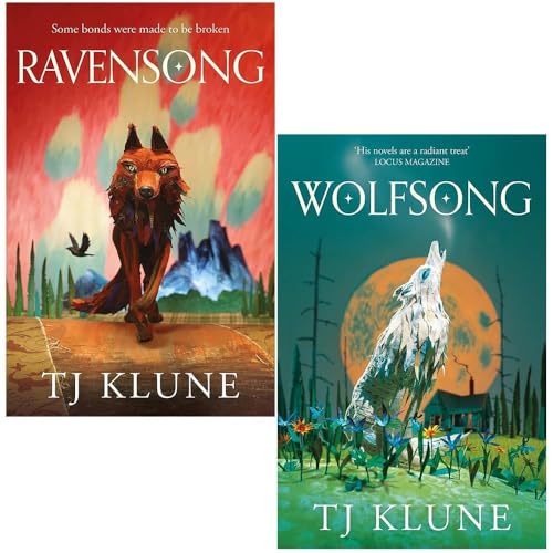 Green Creek Series 2 Books Collection Set By TJ Klune (Wolfsong, Ravensong [Hardcover])