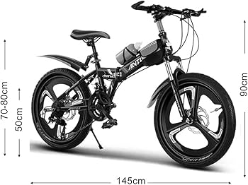 Amazon | 18/20/22インチの男の子と女の子の自転車子供用折りたたみ