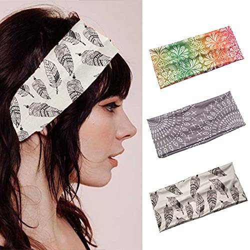 Fascia Per Capelli Con Turbante Rosso Scarlatto, Fascia Per Capelli Yoga, Fascia Per Capelli Boho, Fascia Per Capelli Rossa Per Donna, Fascia Extra Larga, Accessori Per Dreadlock - Italia - Foto 4