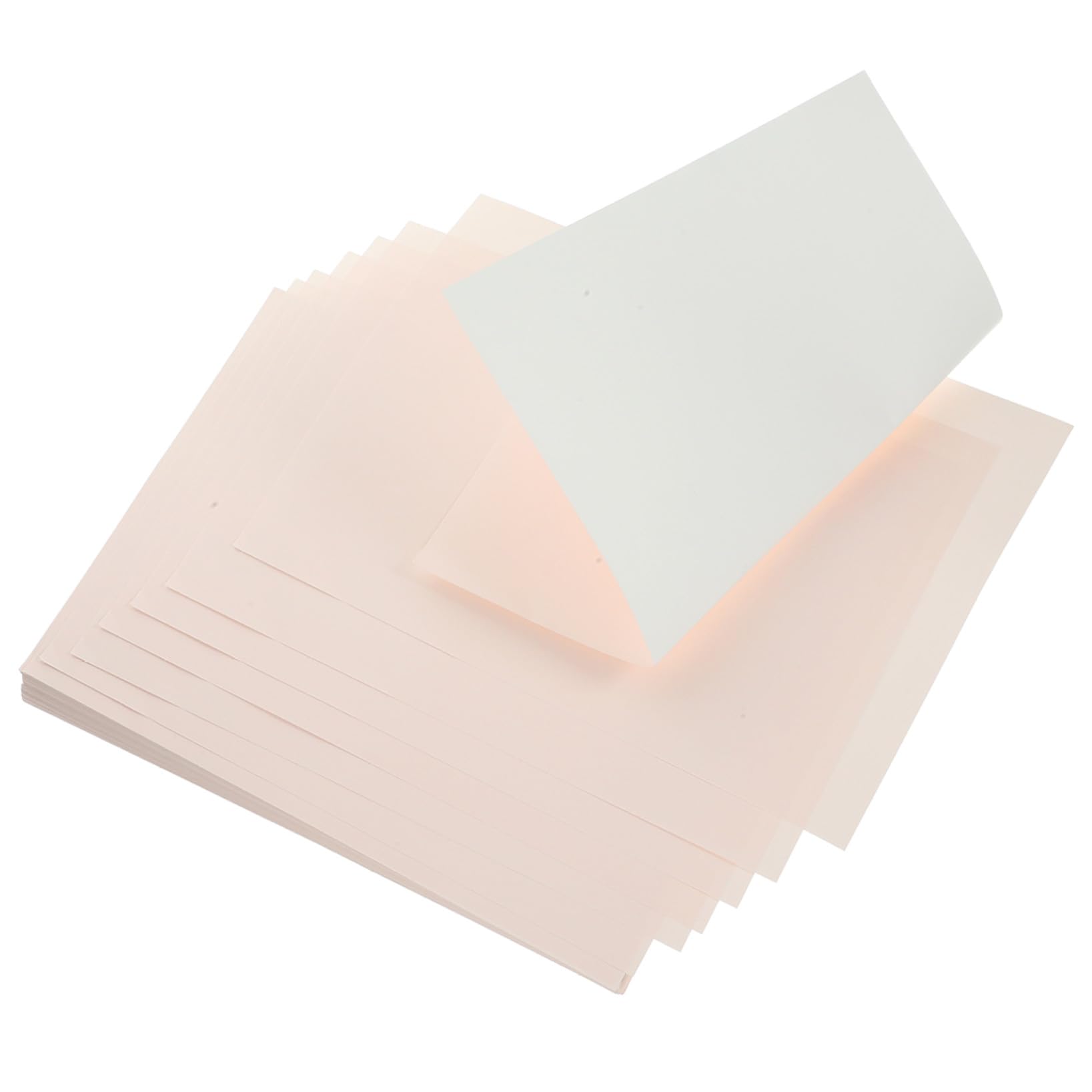 HOMSFOU 100 Stück Sublimationspapier Dickes Transferpapier für T Shirts Textilien für Wärmeübertragungen und Chemiefasern