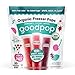 GoodPop Organic Freezer Pops - Cherry Limeaide, Fruit Punch, Grape, 100% Juice, No Added Sugar - 20ct, Box