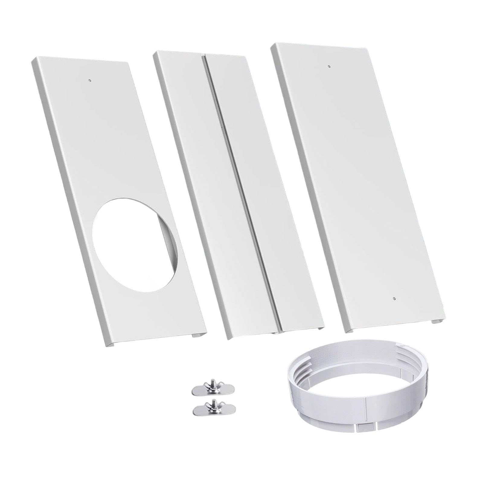 Kit de Fenêtre pour Climatiseur Portable, Panneaux D'étanchéité Télescopiques Universels pour Fenêtres