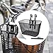 Zxpjkyu Kids Bike Basket Kids Bicycle Tricycle Basket Metal Easy to Install Repair Part Bike Accessory, Black